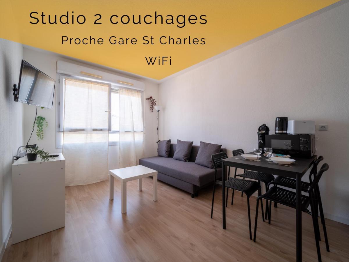 Appartement Climatise Avec Parking A 6Min A Pied De La Gare St Charles Marseille Kültér fotó
